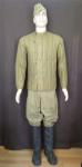 Army wadded padded jacket (jersey).